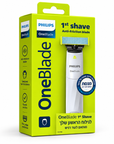 מכונת גילוח Philips OneBlade 1st Shave לעור רגיש
