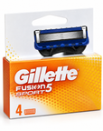 מארז 4 סכיני גילוח לגבר Gillette Fusion5 Sport