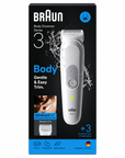 מכונת גילוח ועיצוב שיער גוף Braun Body Groome