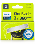 מארז 2 להבים חלופיים Philips OneBlade 360