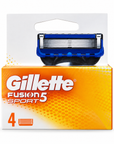מארז 4 סכיני גילוח לגבר Gillette Fusion5 Sport