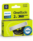 מארז 2 להבים חלופיים Philips OneBlade 360